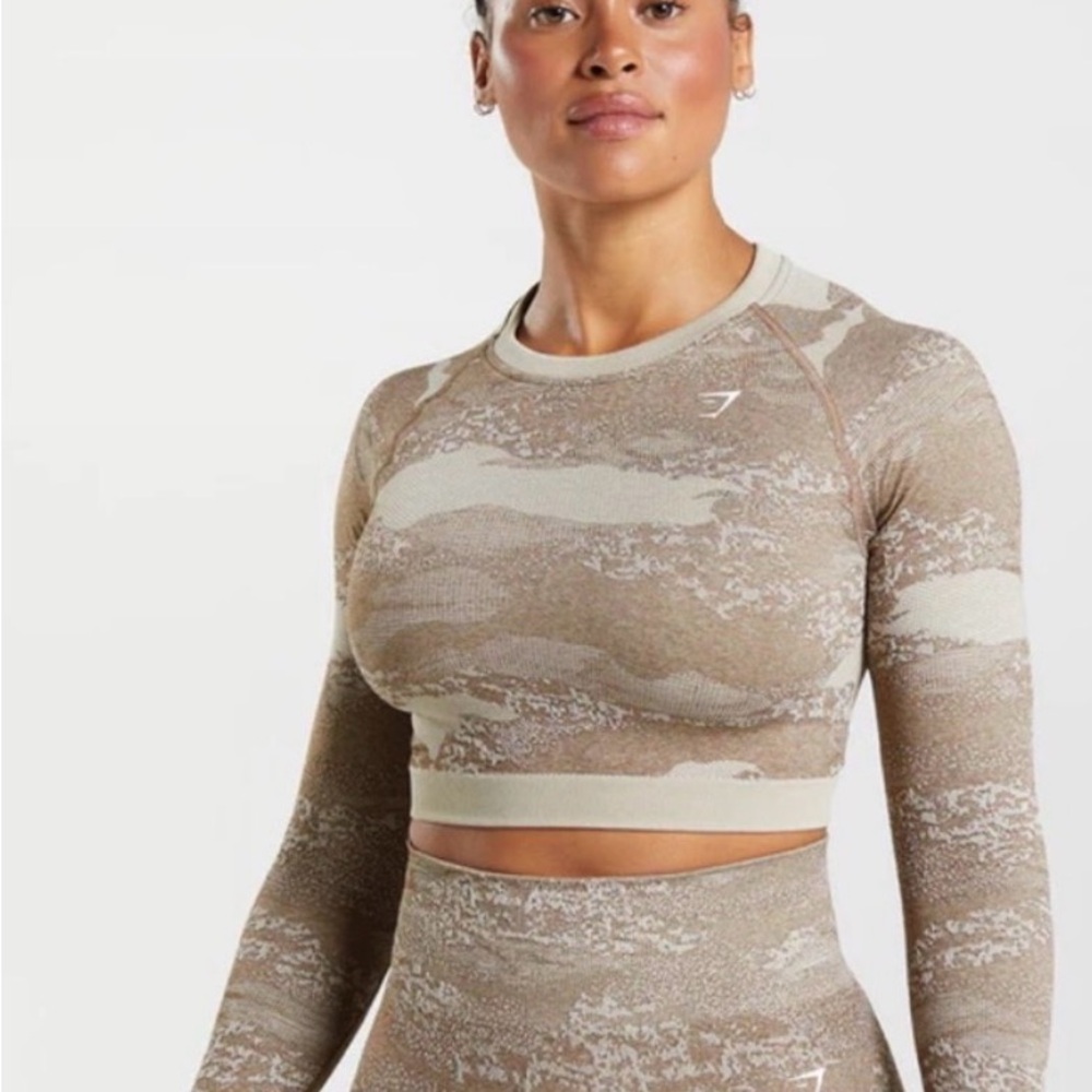 gymshark adapt seamless lace up back top